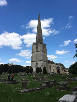 The church in Painswick.