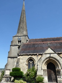 St Laurence in Stroud town centre.