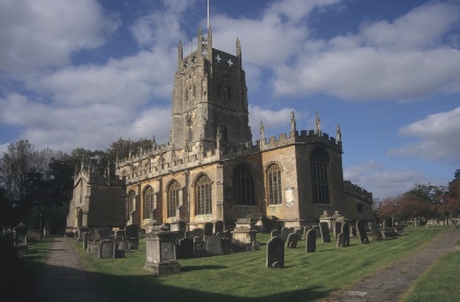St Mary in Fairford.